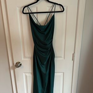 Windsor emerald green maxi dress